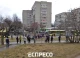 протест біля поліклініки у Львові